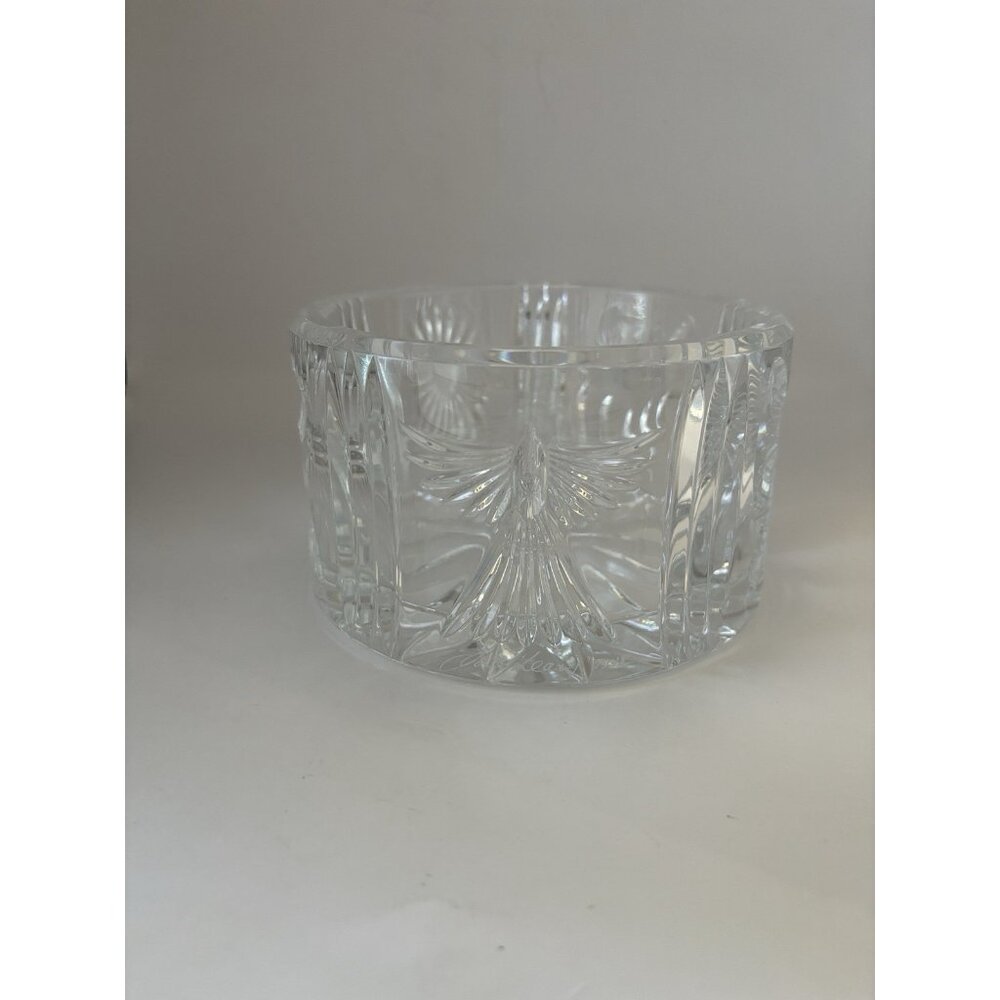 Waterford Wine Coaster Holder Crystal Millenium 5” Signed Jim O'Leary - Picture 4 of 10